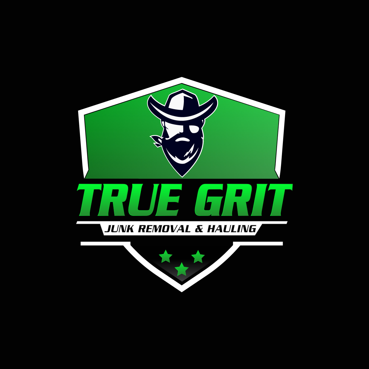 True Grit Junk Removal Logo